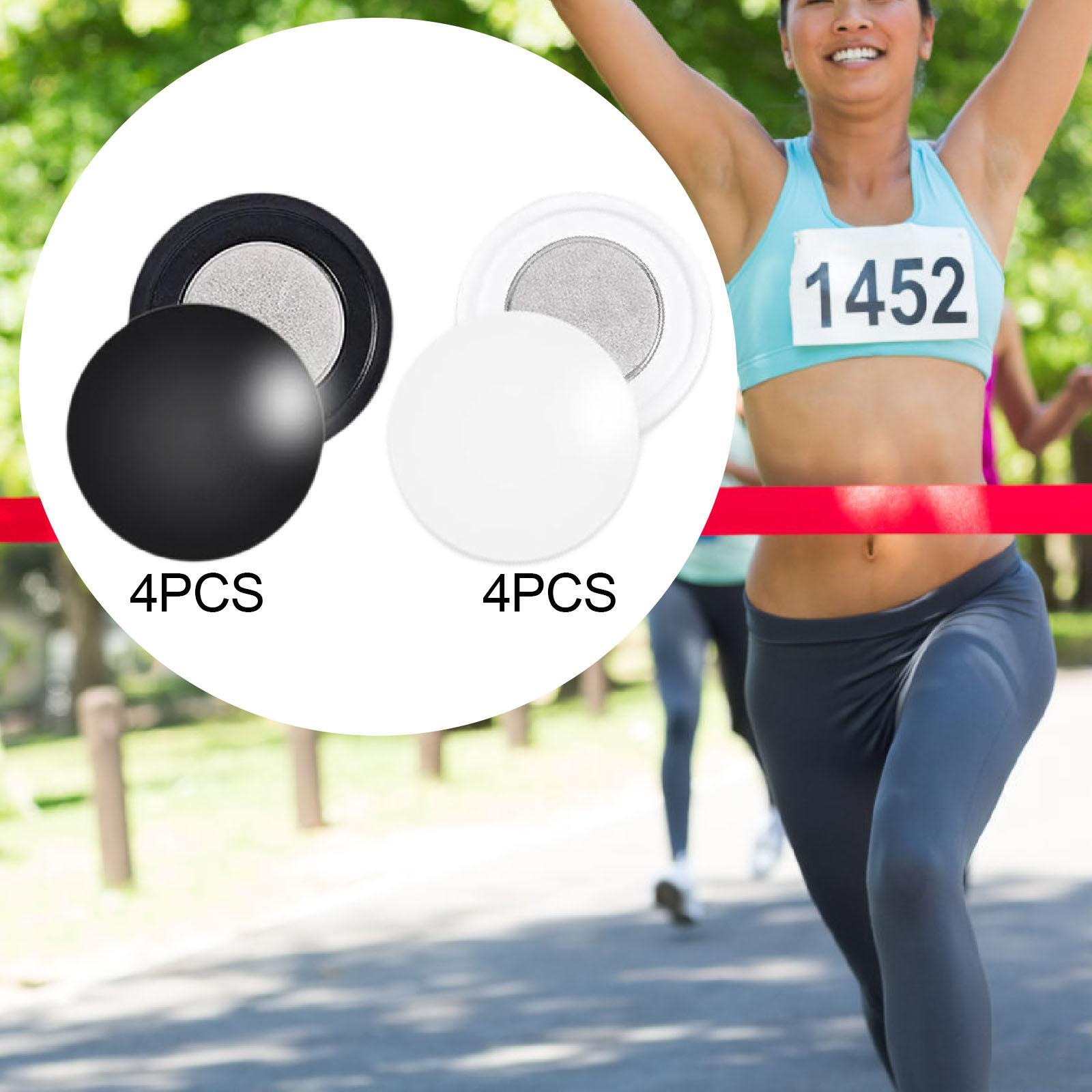 Running Gear Essential - 4 pares de clipes magnéticos para