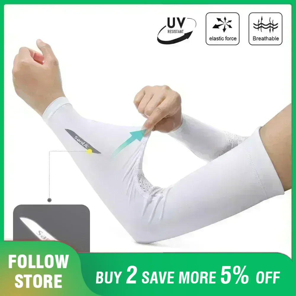 Running Gear Essential - Santic esportes braço mangas de compressão