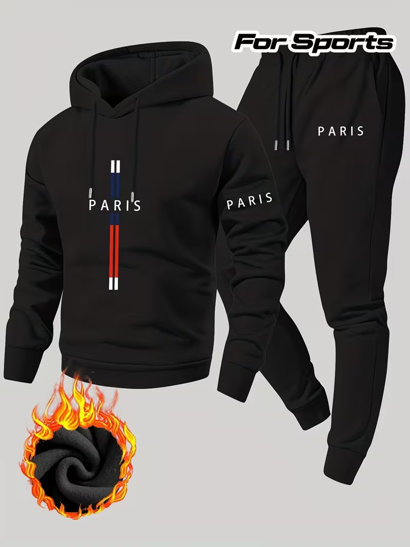 Running Gear For Men - Conjunto Casual Urbano Masculino de Duas