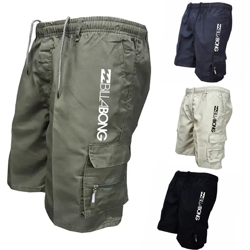 Running Gear For Men - Shorts Masculinos Esportivos Multibolsos para Corrida
