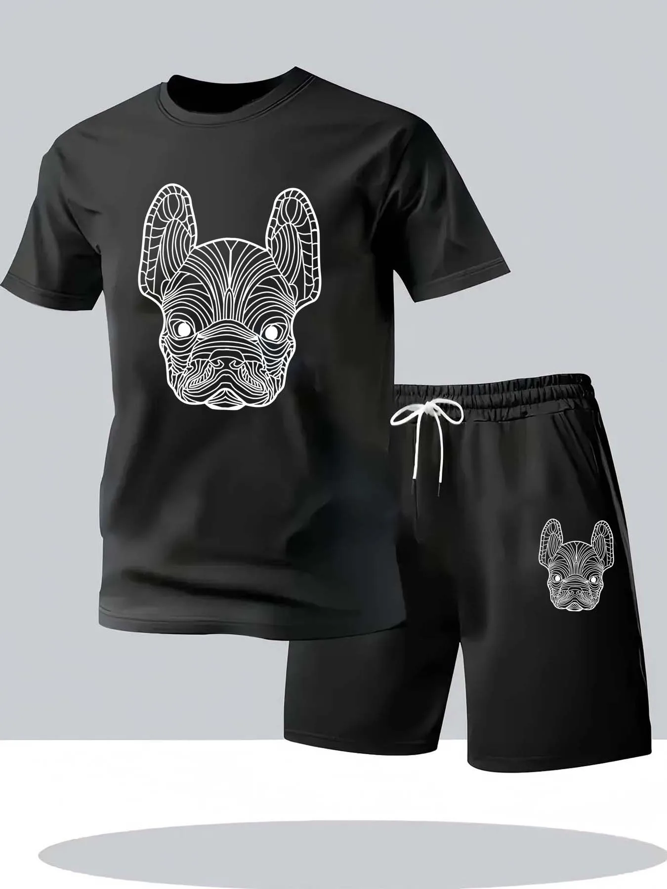 Running Gear For Men - Conjunto de camiseta e shorts masculino