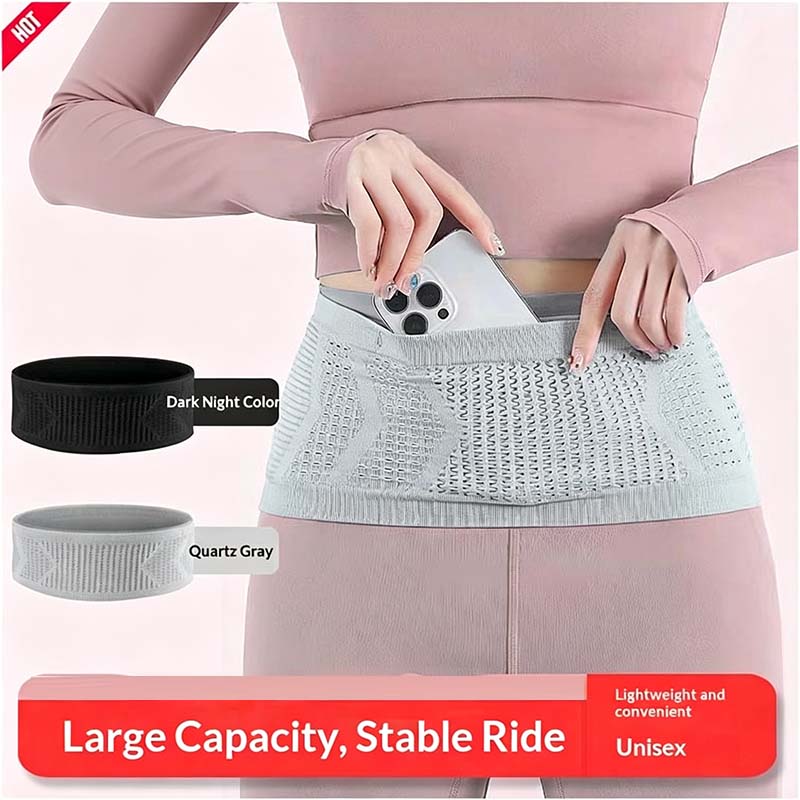 Running Gear Essential - Bolsa de Cintura Antifurto Invisível Ultra