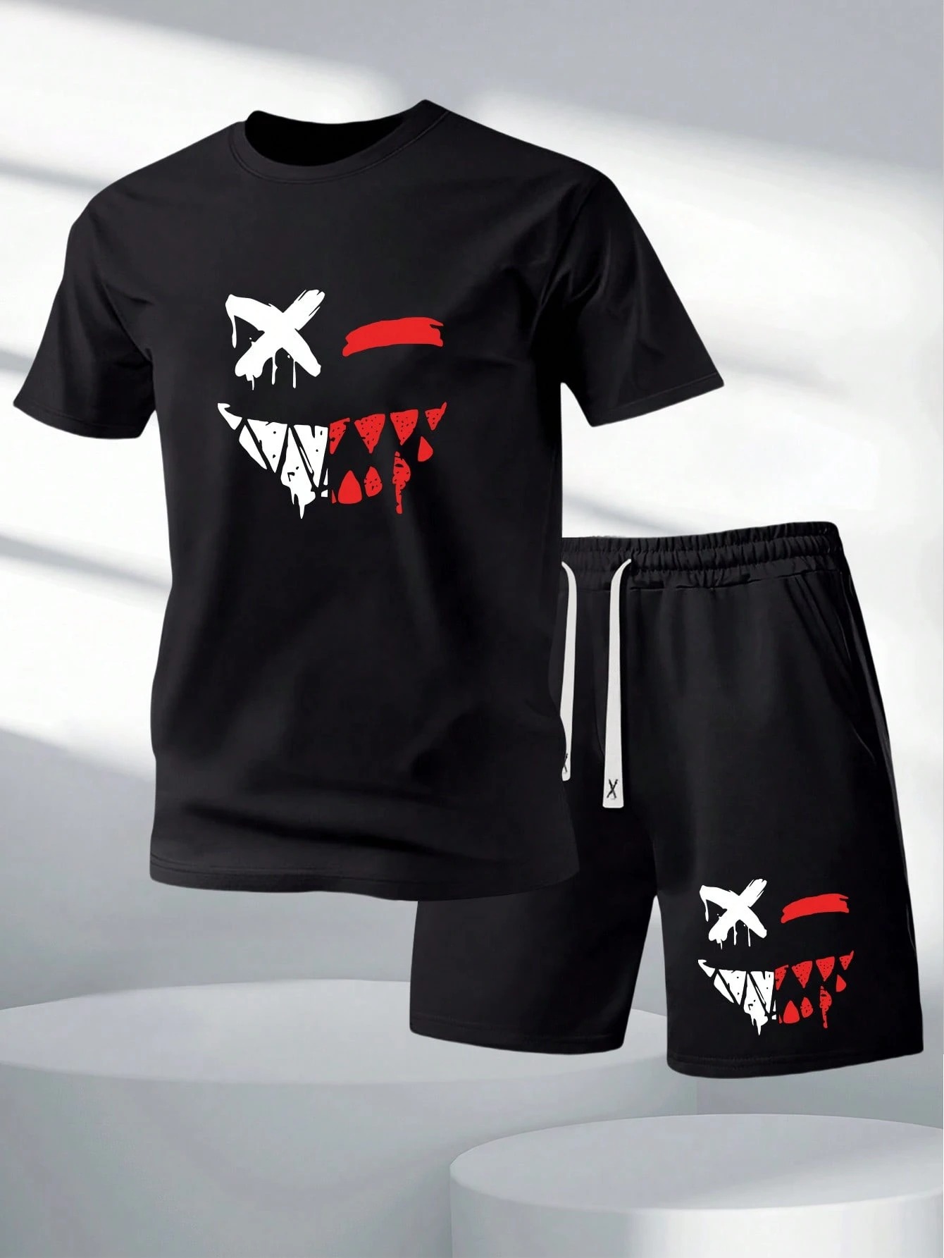 Novo Conjunto de Camiseta e Sh - Running Gear For Men avaliação e preço