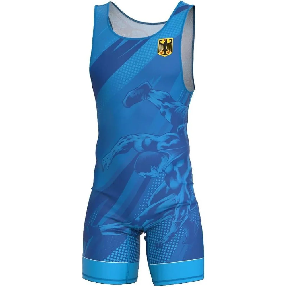 Uniforme de luta livre dos hom - Running Gear Essential avaliação e preço