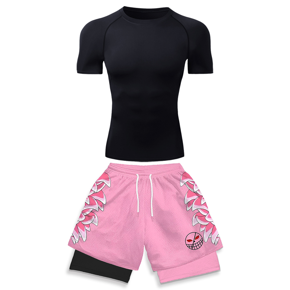 Roupa de Treino de Alta Elasti - Running Gear For Men avaliação e preço