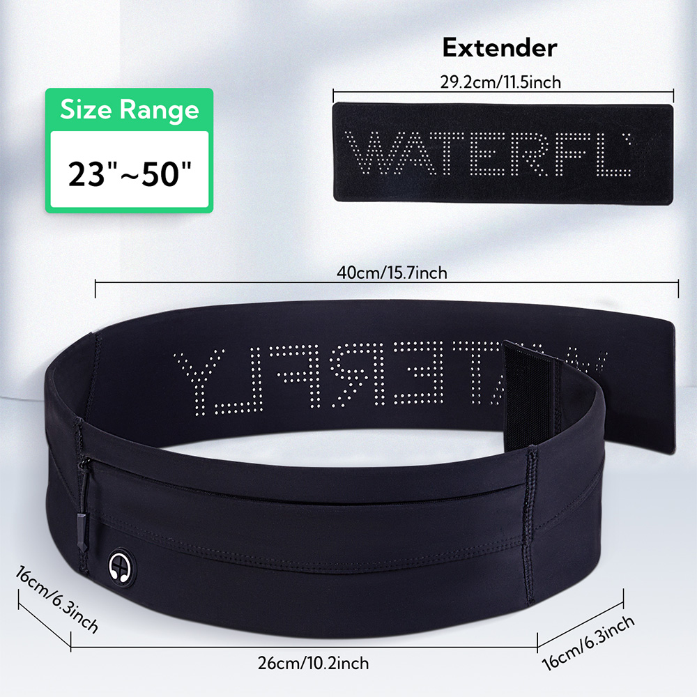 Waterfly cinto de corrida fann - Running Zwift avaliação e preço